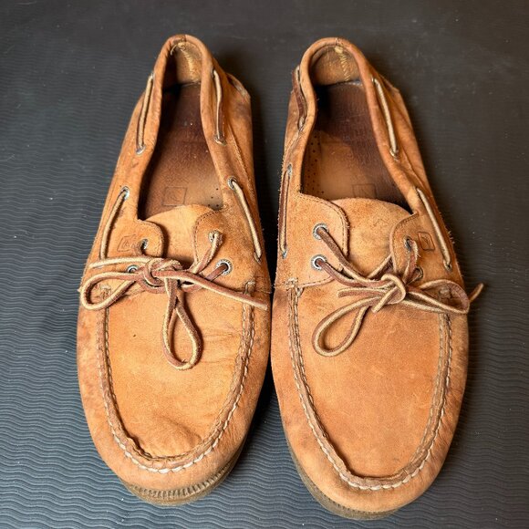 Sperry Top-Sider Men's Leather Boat Shoes Moccasins US 14M - Picture 1 of 5